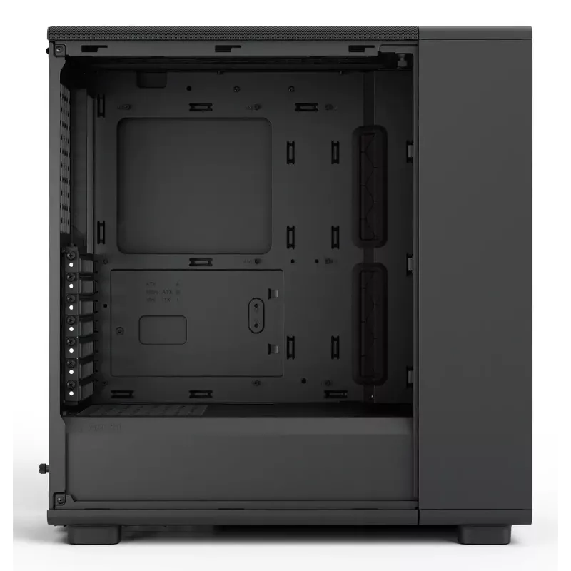 Kompiuterio korpusas Fractal Design Epoch Black TG RGB Light Tint Midi Tower juodas