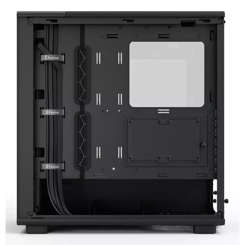 Kompiuterio korpusas Fractal Design Epoch Black TG RGB Light Tint Midi Tower juodas