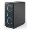 Kompiuterio korpusas Fractal Design Epoch Black TG RGB Light Tint Midi Tower juodas