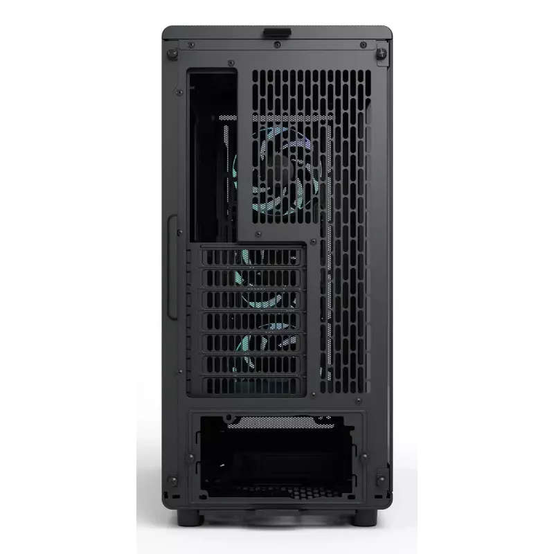 Kompiuterio korpusas Fractal Design Epoch Black TG RGB Light Tint Midi Tower juodas