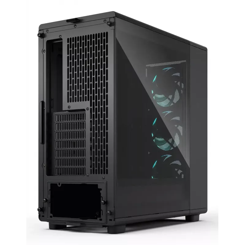 Kompiuterio korpusas Fractal Design Epoch Black TG RGB Light Tint Midi Tower juodas