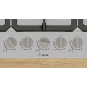Bosch Serie 4 PGQ7B5K90 dujinė kaitlentė nerūdijantis plienas įmontuojama 75 cm 5 zonos