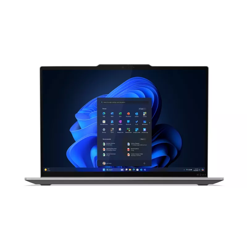Lenovo ThinkPad X1 2-in-1 Gen 10 Aura Edition Intel Core Ultra 7 255U Hibridinis (2-in-1) 35,6 cm (14 colių) Liečiamas ekranas 2.8K 32 GB LPDDR5x-SDRAM 1 TB SSD Wi-Fi 6E (802.11ax) Windows 11 Pro Anglų Pilka