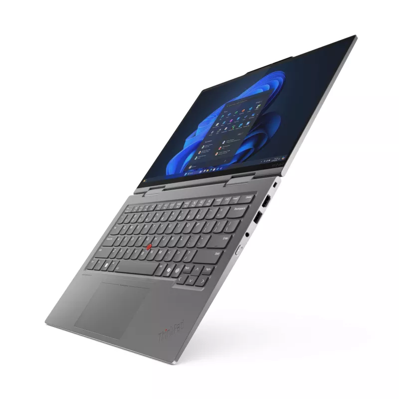 Lenovo ThinkPad X1 2-in-1 Gen 10 Aura Edition Intel Core Ultra 7 255U Hibridinis (2-in-1) 35,6 cm (14 colių) Liečiamas ekranas 2.8K 32 GB LPDDR5x-SDRAM 1 TB SSD Wi-Fi 6E (802.11ax) Windows 11 Pro Anglų Pilka