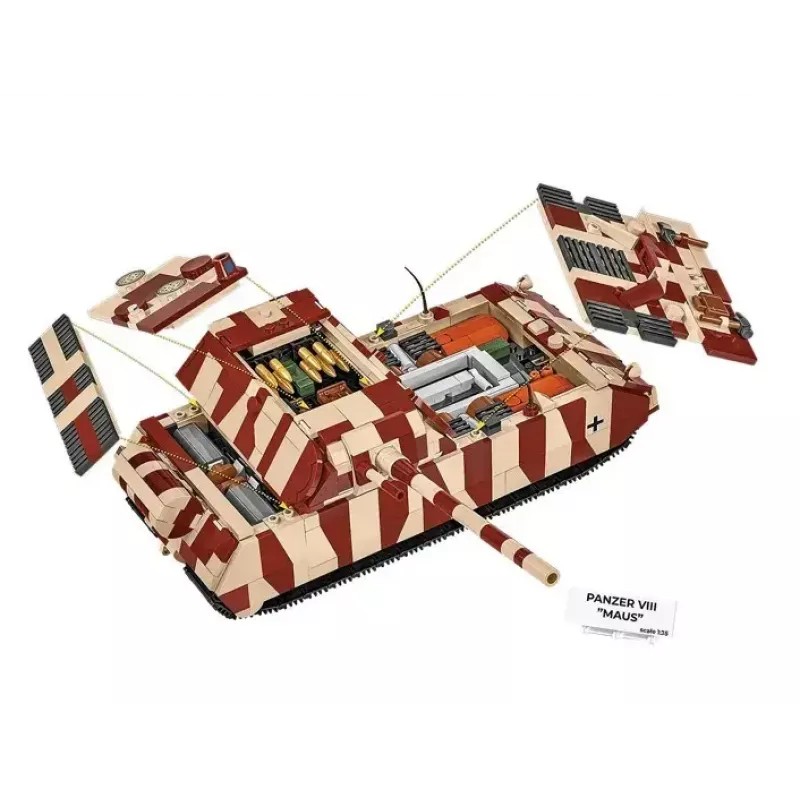Cobi Konstruktorius Panzer VIII Maus 1:35 modelis COBI-3138, detalizuota karinės technikos replika
