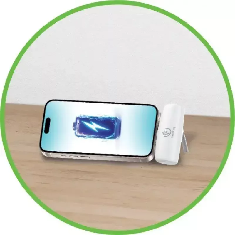 Nešiojamas akumuliatorius Powerbank P5 PLUG-IN 5000 mAh