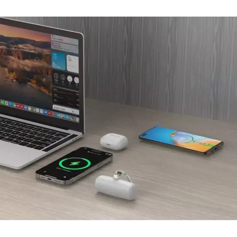 Nešiojamas akumuliatorius Powerbank P5 PLUG-IN 5000 mAh