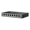 TP-Link Omada ES208G valdomas L2 tinklo jungiklis Gigabit Ethernet (10/100/1000) juodas