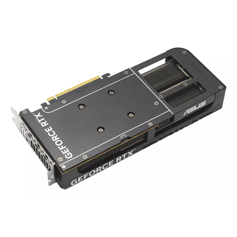 Vaizdo plokštė ASUS GeForce RTX 5060 — 8 GB GDDR7, 128 bitų, PCIe 5.0, 3x DisplayPort 2.1b + 1x HDMI 2.1b, 2595 MHz OC, 3 ventiliatoriai, 268,3 mm