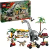 LEGO Jurassic World rinkinys 76973 — Raptor ir Titanosaurus su 3 figūrėlėmis, 582 detalės, nuo 7 metų