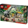 LEGO Jurassic World rinkinys 76973 — Raptor ir Titanosaurus su 3 figūrėlėmis, 582 detalės, nuo 7 metų