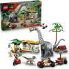 LEGO Jurassic World rinkinys 76973 — Raptor ir Titanosaurus su 3 figūrėlėmis, 582 detalės, nuo 7 metų