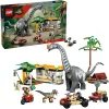 LEGO Jurassic World rinkinys 76973 — Raptor ir Titanosaurus su 3 figūrėlėmis, 582 detalės, nuo 7 metų