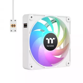 Ventiliatorius Thermaltake CT120 EX ARGB Sync White 3 vnt. pakuotė