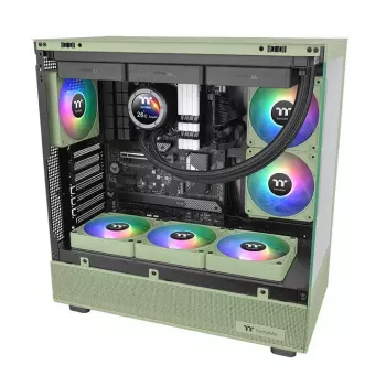 Ventiliatorius Thermaltake CT120 EX ARGB Sync Matcha Green 12cm 68CFM hidraulinis