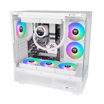 Ventiliatorius Thermaltake CT140 EX ARGB Sync 140 mm baltas (3 vnt. pakuotė)