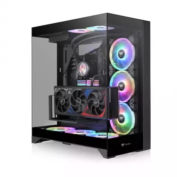 PC korpusas Thermaltake CTE E550 TG Midi Tower Juodas