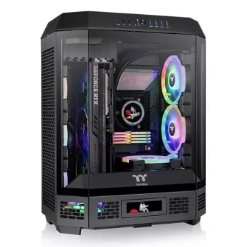 THERMALTAKE Korpusas Mid Tower - The Tower 600 - Juodas