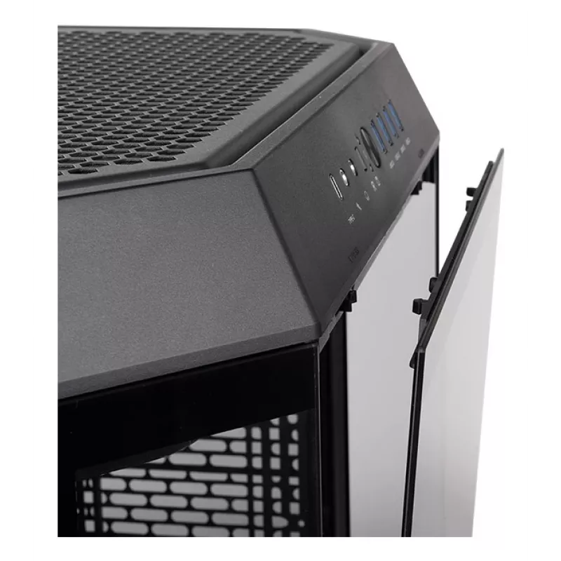 THERMALTAKE Korpusas Mid Tower - The Tower 600 - Juodas