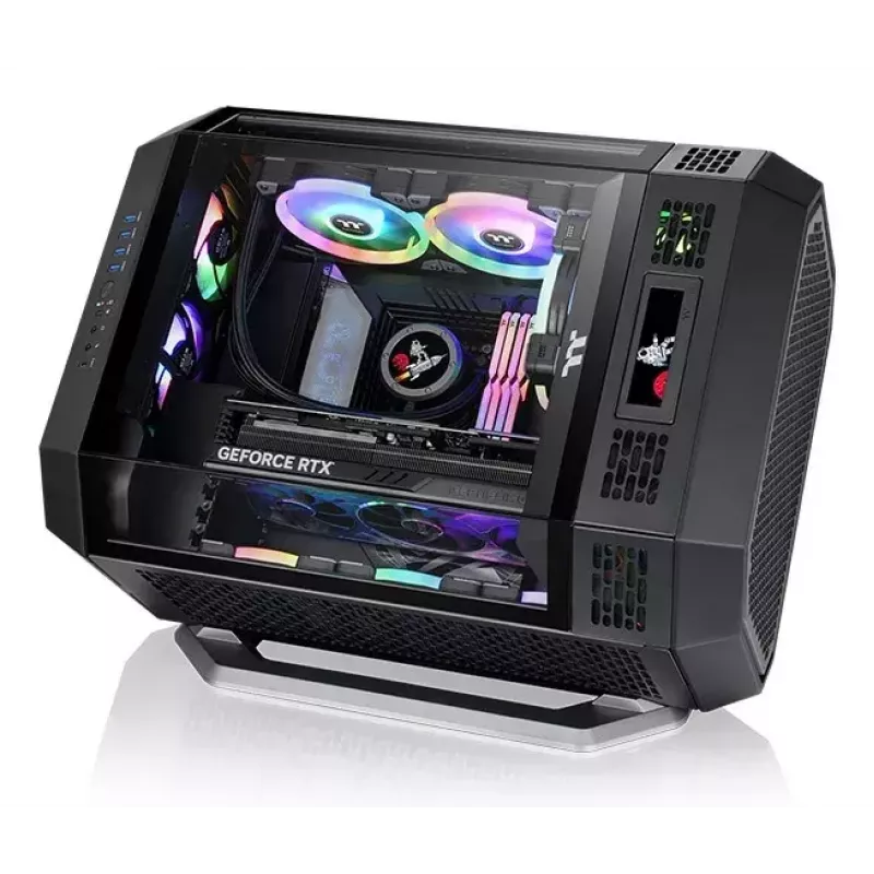 Konversijos rinkinys iš bokšto į stelažą Thermaltake AC-076-ON1NAN-A1 Midi Tower juodas