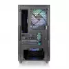 Korpusas Thermaltake Versa H16 TG ARGB Micro Tower Juodas