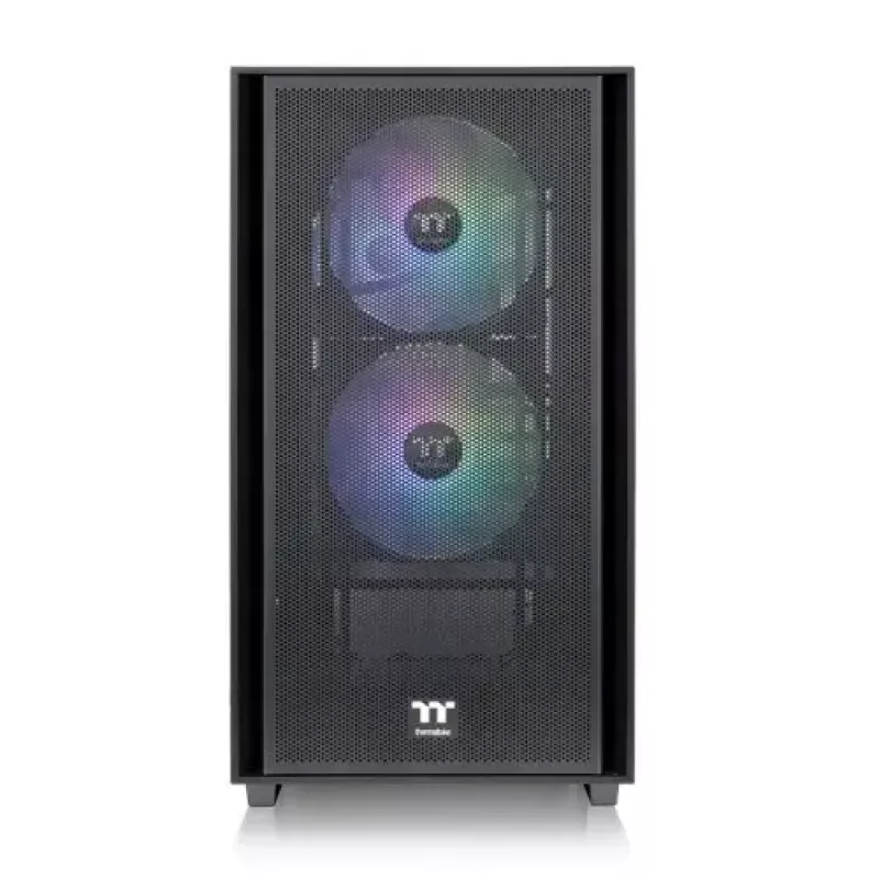 Korpusas Thermaltake Versa H16 TG ARGB Micro Tower Juodas