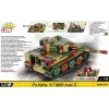 Konstrukcinis modelis Cobi Pz.Kpfw. VI Tiger Ausf. E 1:35 masteliu, detalūs blokeliai