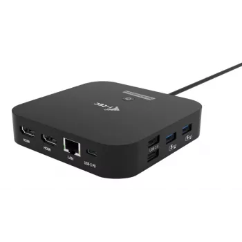 Dokavimo stotelė ITEC USB-C Dual HDMI C31DUALHDMIDOCKPD — dvigubas 4K 60Hz, 100W Power Delivery