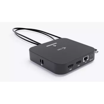 Dokavimo stotelė ITEC USB-C Dual HDMI C31DUALHDMIDOCKPD — dvigubas 4K 60Hz, 100W Power Delivery