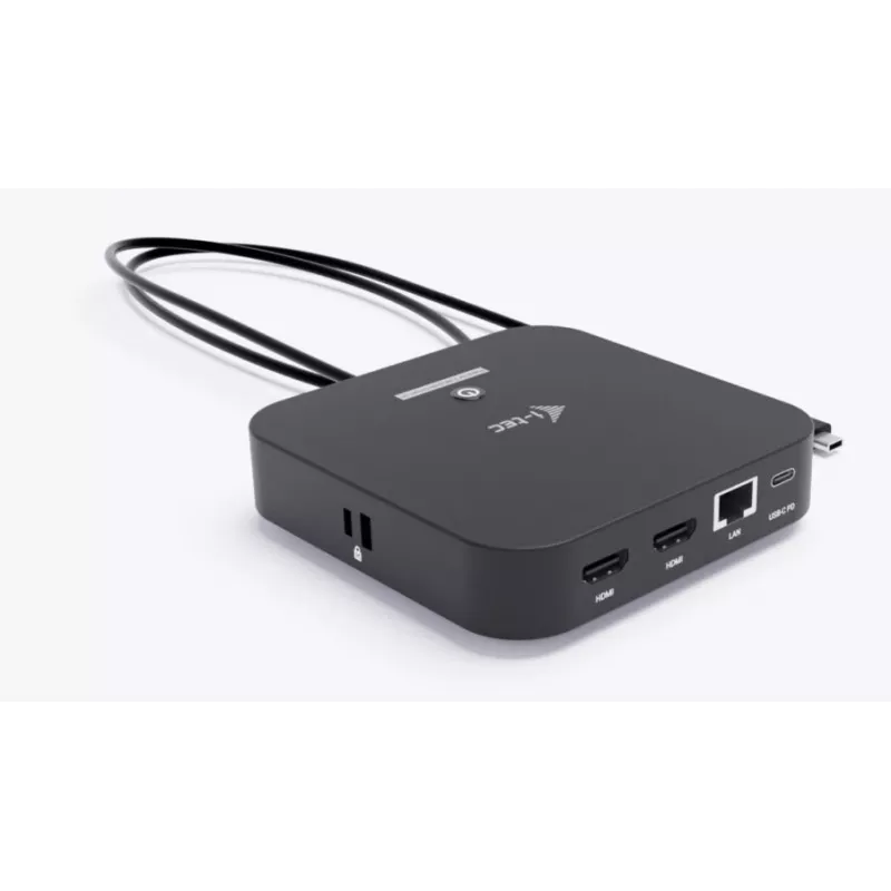 Dokavimo stotelė ITEC USB-C Dual HDMI C31DUALHDMIDOCKPD — dvigubas 4K 60Hz, 100W Power Delivery