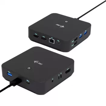 i-tec USB-C DP Dual HDMI dokavimo stotelė, 100 W Power Delivery
