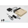 i-tec USB-C DP dviguba HDMI dokovimo stotelė su 100 W maitinimo tiekimu ir 100 W universalus įkroviklis