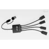 i-tec USB-C/USB-A kabelinis HUB 4 prievadai (2x USB-C, 2x USB-A)