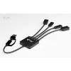 i-tec USB-C/USB-A kabelinis HUB 4 prievadai (2x USB-C, 2x USB-A)