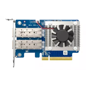 QNAP QXG-10G2SF-NXE dviejų prievadų 10GbE SFP+ tinklo plokštė