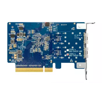 QNAP QXG-10G2SF-NXE dviejų prievadų 10GbE SFP+ tinklo plokštė