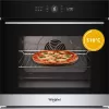 Whirlpool WOI5S8HM1SXA 73 L juoda, nerūdijantis plienas