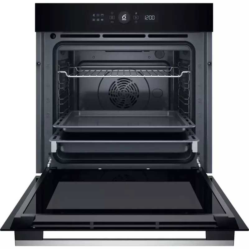Whirlpool WOI5S8HM1SXA 73 L juoda, nerūdijantis plienas