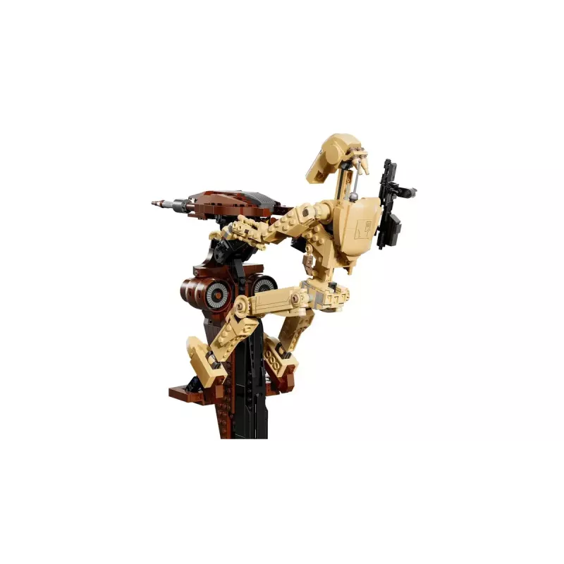 LEGO Star Wars Battle Droid su STAP 75428 – 1088 dalių, 1 minifigūrėlė, demonstravimo dydis 140×380×300 mm
