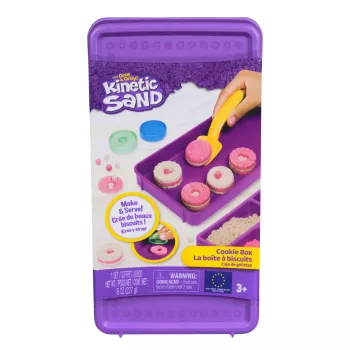 Spin Master Kinetic Sand - Cookie Box, žaidimų smėlis