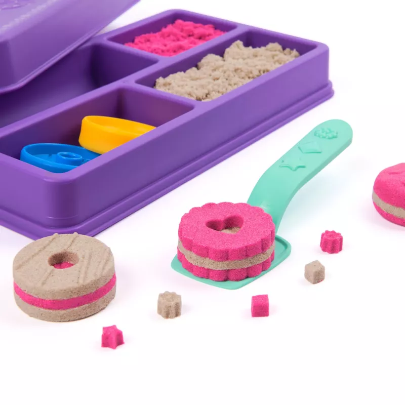 Spin Master Kinetic Sand - Cookie Box, žaidimų smėlis