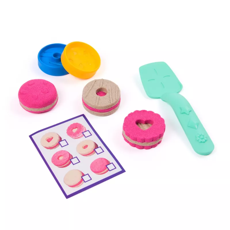 Spin Master Kinetic Sand - Cookie Box, žaidimų smėlis