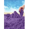 Kinetic Sand 2lbs Violetinis žaidimų smėlis, formuojamas sensorinis žaislas vaikams, daugkartinio naudojimo maišelis (pakuotė gali skirtis), nuo 3 metų