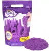 Kinetic Sand 2lbs Violetinis žaidimų smėlis, formuojamas sensorinis žaislas vaikams, daugkartinio naudojimo maišelis (pakuotė gali skirtis), nuo 3 metų