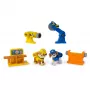Figūrų rinkinys Usorteret Rubble & Wheeler Power Tool Pups su 2 įrankiais ir 2 statybiniais aksesuarais, nuo 3 m.