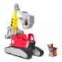Krano sunkvežimis Rubble & Crew Charger's Mega Power Crane su Charger figūrėle, 2 nuimami įrankiai, plastikas, nuo 3 m.