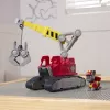 Krano sunkvežimis Rubble & Crew Charger's Mega Power Crane su Charger figūrėle, 2 nuimami įrankiai, plastikas, nuo 3 m.