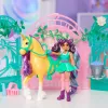 Unicorn Academy, Ava lėlė ir spalvą keičianti Leaf arklidės žaidimų rinkinys, Velykų dovanų idėja, 15 aksesuarų, lėlės ir vienaragiai mergaitėms nuo 4 metų