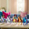 Spin Master Unicorn Academy Wildstar vienaragio figūrėlė 11 colių su permatomais balnu ir kamanomis, įvairiaspalvė, plastikas, nuo 4 metų