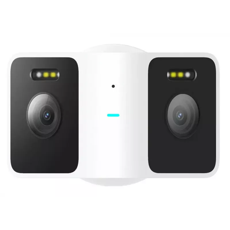 IP stebėjimo kamera Xiaomi CW100 Dual – lauko, 3 MP (2304×1296), Wi‑Fi, lubų/sienos laikiklis, 0–360° pasukimas, IR/balti šviesos diodai, 10 m naktinis matymas